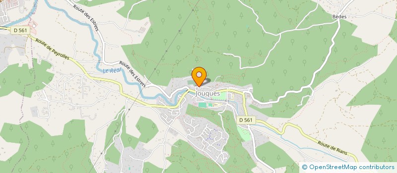 localisation de l'entreprise MADAME CARLA BONO  JOUQUES