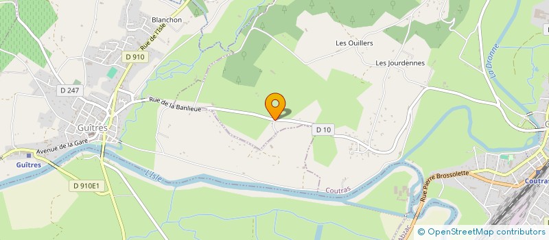 localisation de l'entreprise MADAME CARLA CARFAGNO  GUITRES