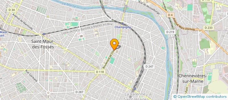 localisation de l'entreprise MADAME CARLA CARLA à SAINT-MAUR-DES-FOSSES