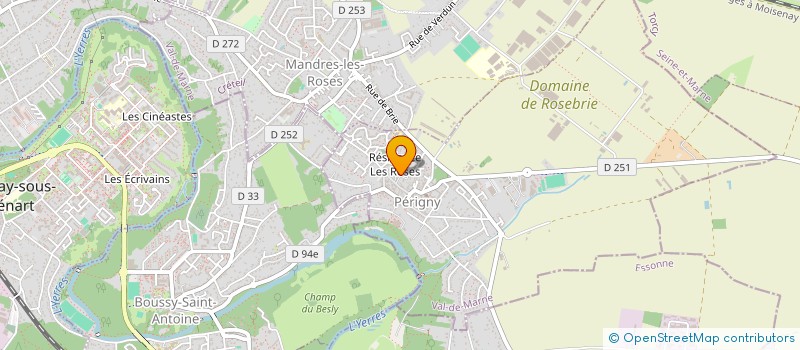 localisation de l'entreprise MADAME CARLA CAVALLINI à PERIGNY