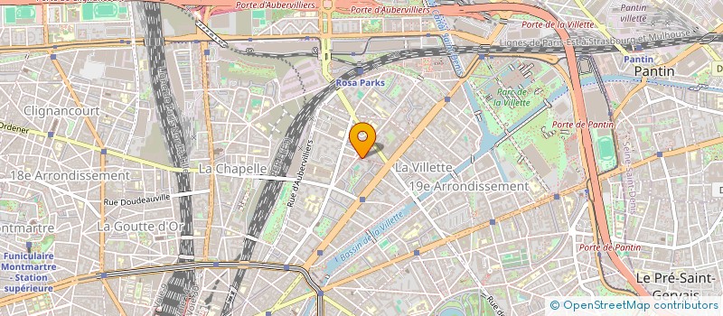 localisation de l'entreprise MADAME CARLA CHABANE  PARIS