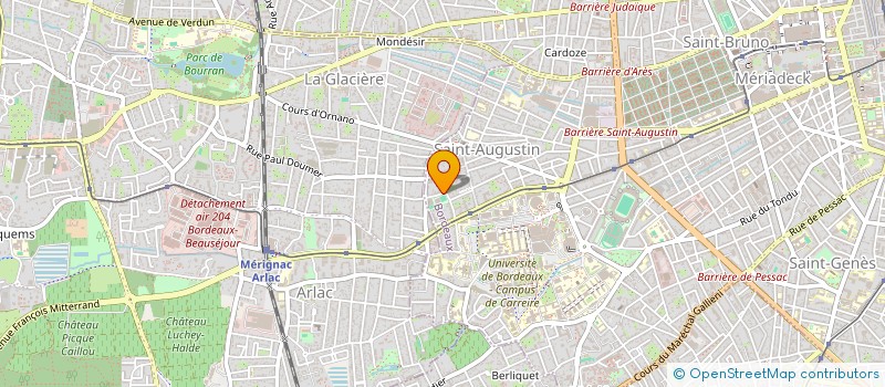 localisation de l'entreprise MADAME CARLA CHASSAGNE  BORDEAUX