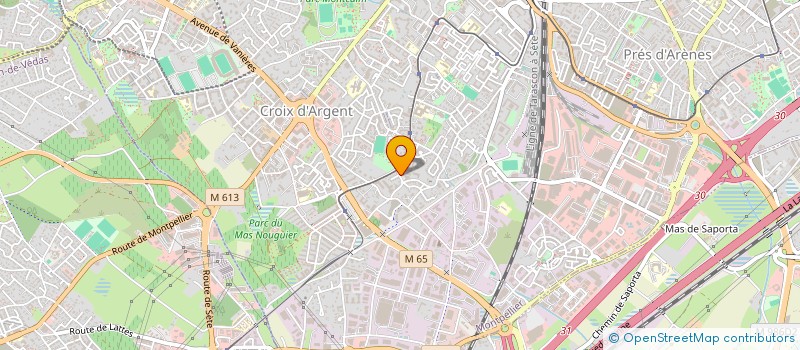 localisation de l'entreprise MADAME CARLA CHINOT à MONTPELLIER