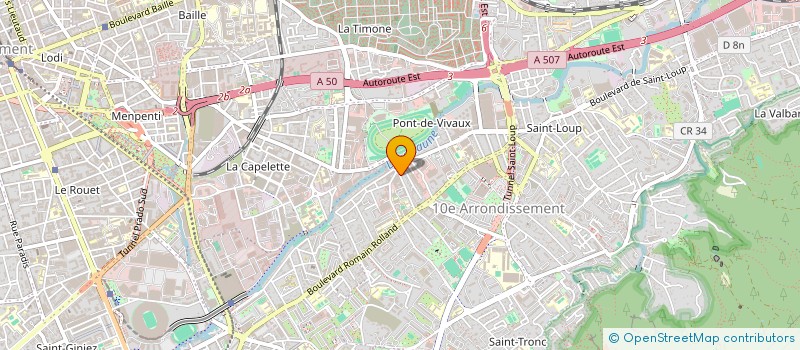 localisation de l'entreprise MADAME CARLA CIMETIERE à MARSEILLE