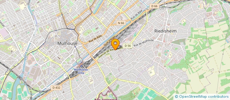 localisation de l'entreprise MADAME CARLA CONTI  MULHOUSE