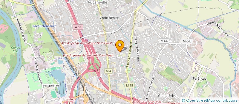 localisation de l'entreprise MADAME CARLA COSME  TOULOUSE