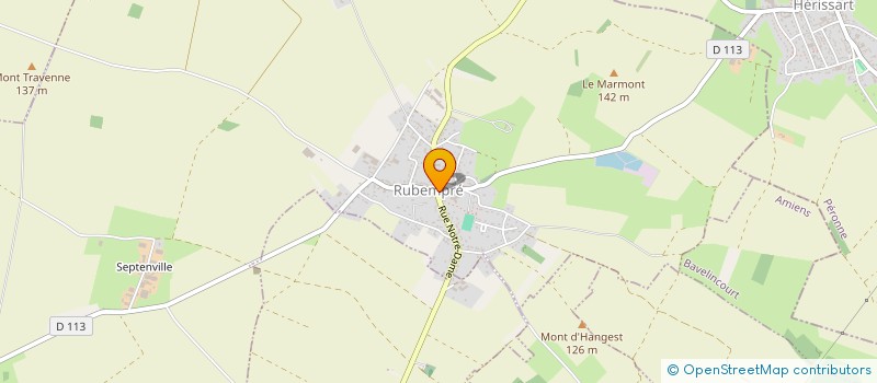 localisation de l'entreprise MADAME CARLA COZETTE  BEAUCOURT-SUR-L HALLUE