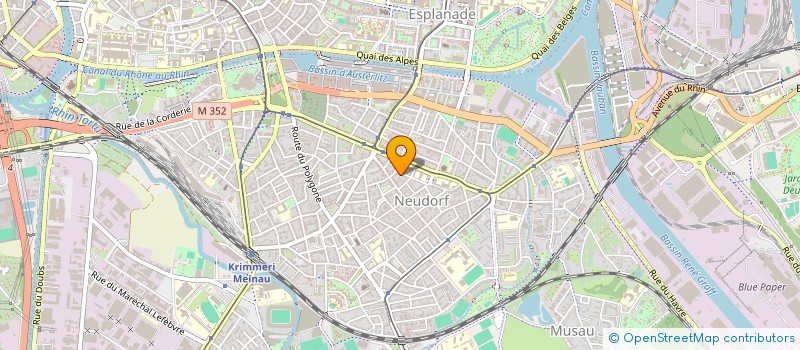 localisation de l'entreprise MADAME CARLA DE LA FUENTE MARISCAL à STRASBOURG