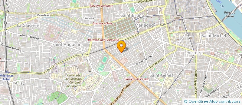 localisation de l'entreprise MADAME CARLA DEGABRIEL  BORDEAUX