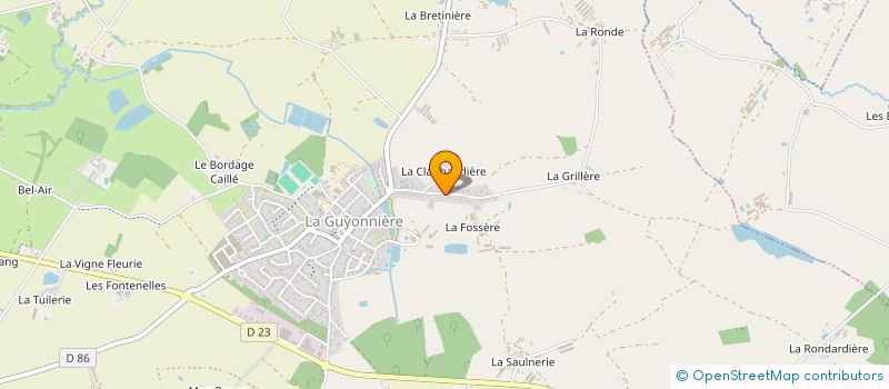 localisation de l'entreprise MADAME CARLA DELANOE à MONTAIGU-VENDEE