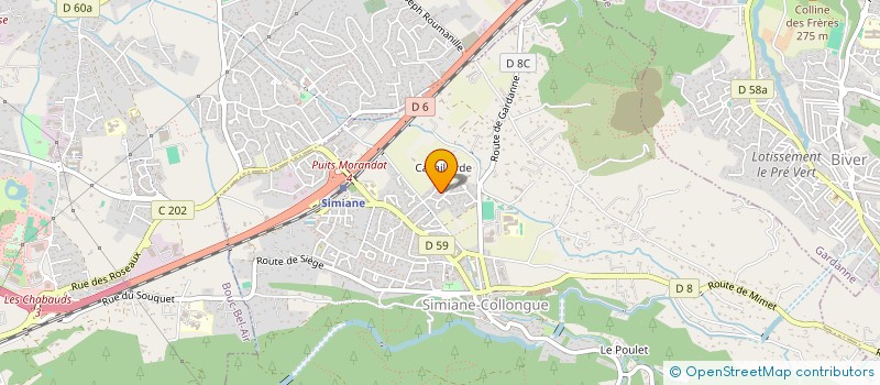 localisation de l'entreprise MADAME CARLA DELBECK BALESTRA à GARDANNE