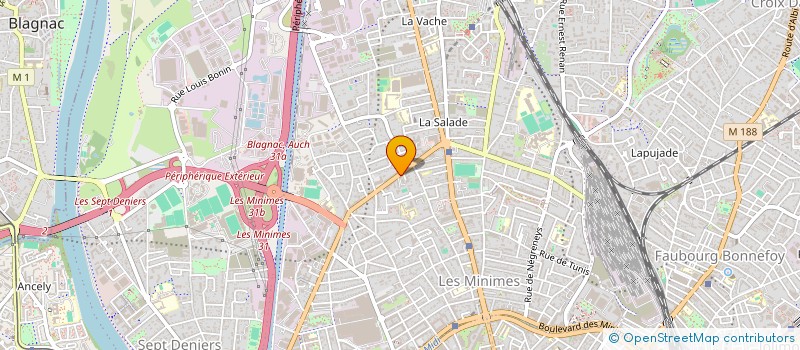 localisation de l'entreprise MADAME CARLA DESSALE  TOULOUSE