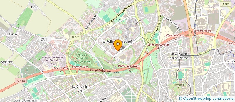 localisation de l'entreprise MADAME CARLA DIAZ à CAEN