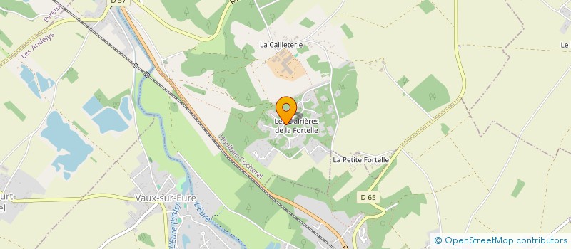 localisation de l'entreprise MADAME CARLA DOS SANTOS  HARDENCOURT-COCHEREL