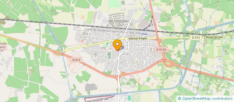 localisation de l'entreprise MADAME CARLA DOYEN  VIAS