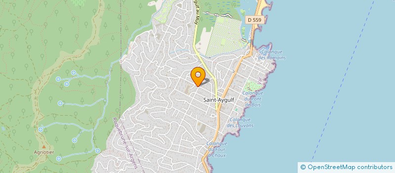 localisation de l'entreprise MADAME CARLA DUBERNARD à FREJUS