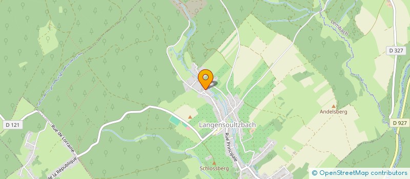 localisation de l'entreprise MADAME CARLA DUCROS  LANGENSOULTZBACH