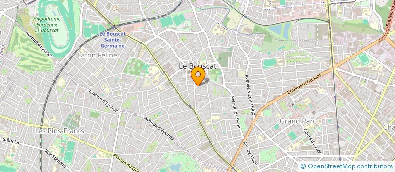 localisation de l'entreprise MADAME CARLA EZPONDA  LE BOUSCAT