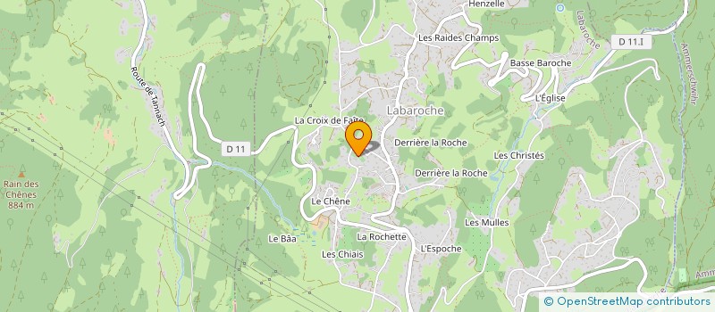 localisation de l'entreprise MADAME CARLA FEIDT  LABAROCHE