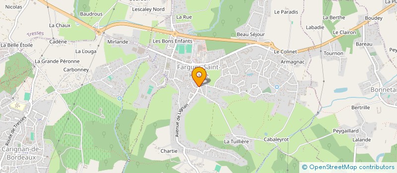 localisation de l'entreprise MADAME CARLA FERREIRA  FARGUES-SAINT-HILAIRE