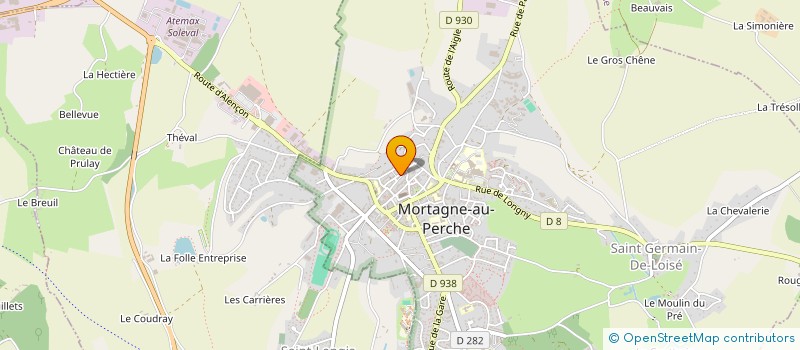 localisation de l'entreprise MADAME CARLA FLORES à MORTAGNE-AU-PERCHE