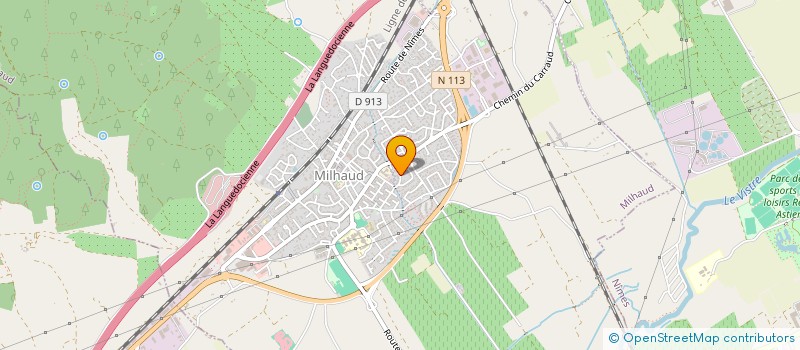 localisation de l'entreprise MADAME CARLA GALIANO  MILHAUD