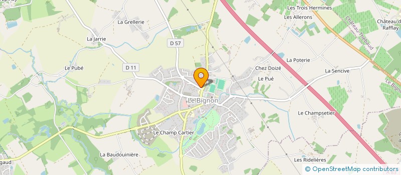 localisation de l'entreprise MADAME CARLA GAMEIRO  LE BIGNON