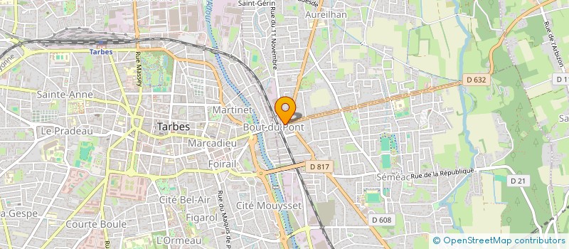 localisation de l'entreprise MADAME CARLA GARLATTI  SEMEAC