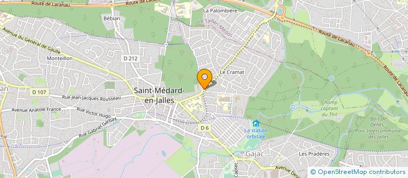 localisation de l'entreprise MADAME CARLA GAYRAL à MURET