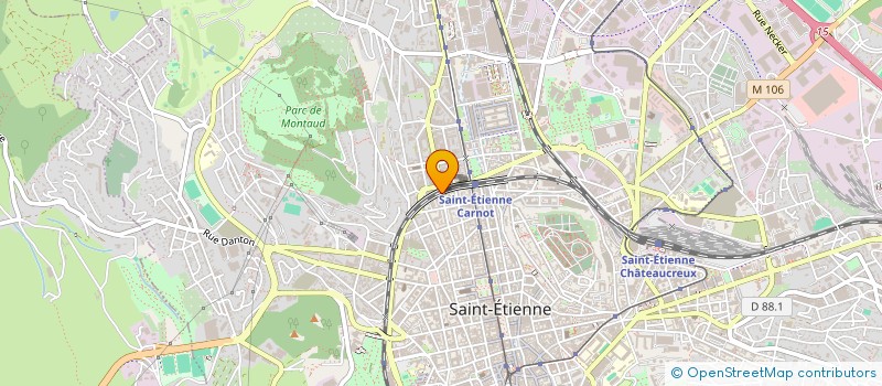 localisation de l'entreprise MADAME CARLA GIMENEZ à SAINT-ETIENNE