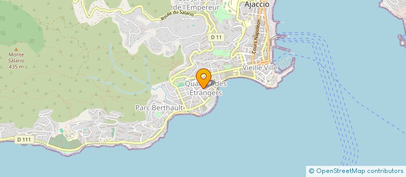 localisation de l'entreprise MADAME CARLA GOALARD à AJACCIO