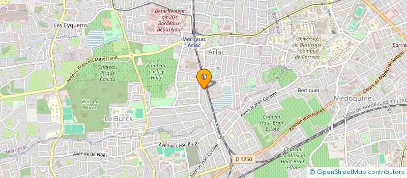 localisation de l'entreprise MADAME CARLA GONCALVES  BORDEAUX