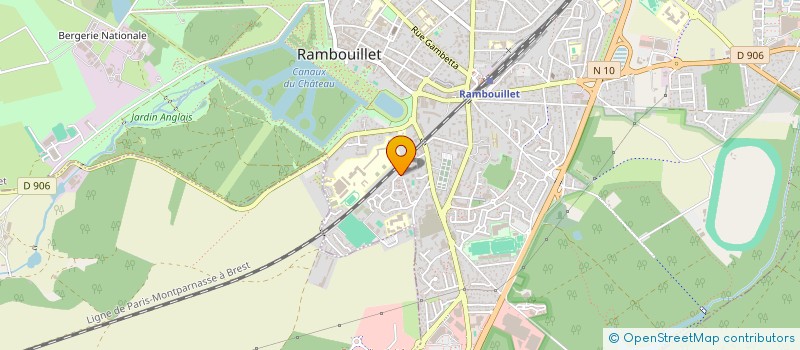 localisation de l'entreprise MADAME CARLA GONCALVES SAMPAIO  RAMBOUILLET