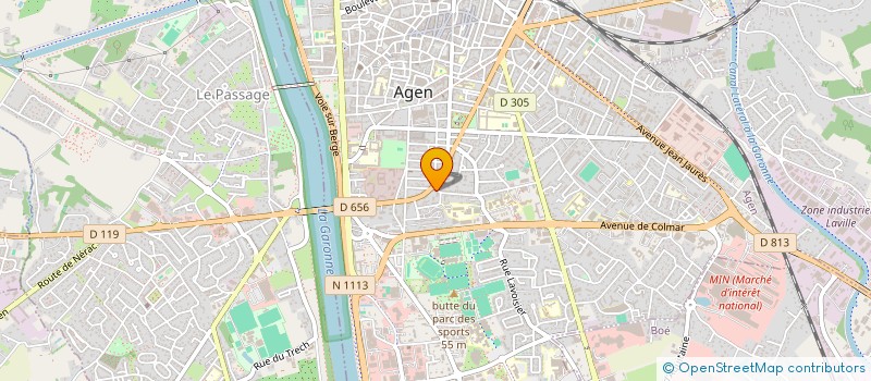 localisation de l'entreprise MADAME CARLA GONORD  AGEN