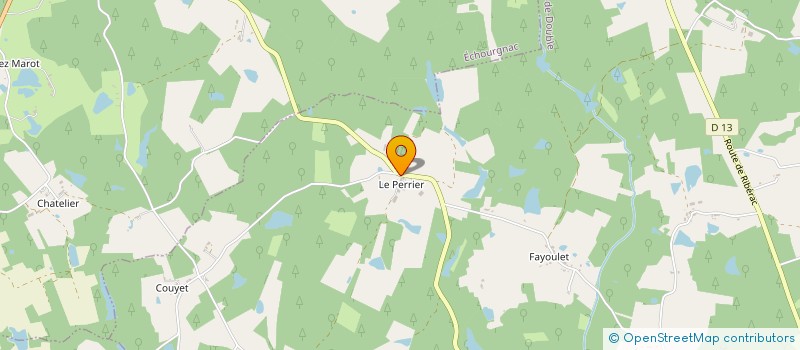 localisation de l'entreprise MADAME CARLA GUIONNEAU  SAINT-MICHEL-DE-DOUBLE