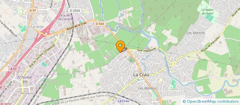 localisation de l'entreprise MADAME CARLA HEREDIA  SOLLIES-PONT