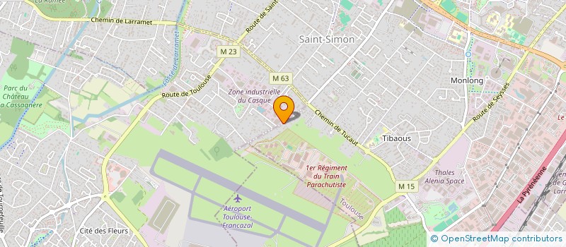 localisation de l'entreprise MADAME CARLA HERNANDEZ à TOULOUSE