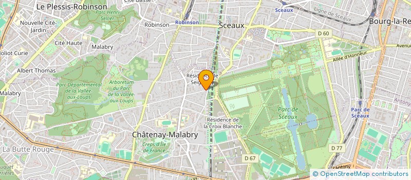 localisation de l'entreprise MADAME CARLA INES SCHLOSSER à CHATENAY-MALABRY