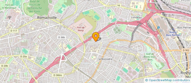 localisation de l'entreprise MADAME CARLA JAEGER à NOISY-LE-SEC