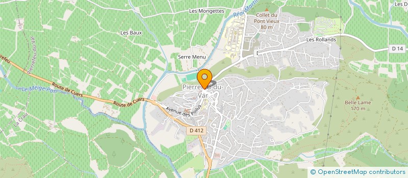 localisation de l'entreprise MADAME CARLA JORRY  PIERREFEU-DU-VAR