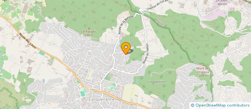 localisation de l'entreprise MADAME CARLA LAMBERTI  CARQUEIRANNE