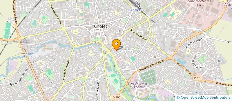 localisation de l'entreprise MADAME CARLA LECULEUR à CHOLET