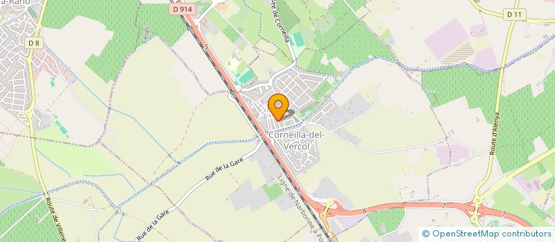 localisation de l'entreprise MADAME CARLA LELONG  ALENYA