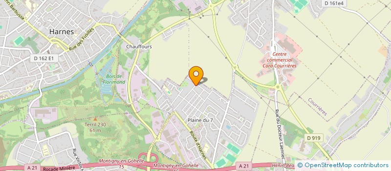 localisation de l'entreprise MADAME CARLA LEONARDCZYK  MONTIGNY-EN-GOHELLE