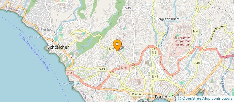 localisation de l'entreprise MADAME CARLA LEWANDOSWKI à FORT-DE-FRANCE