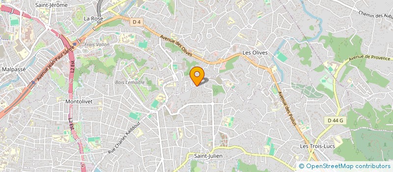 localisation de l'entreprise MADAME CARLA-LUNA DEBOSQUE à MARSEILLE