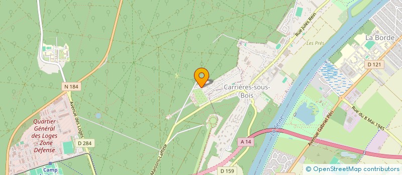 localisation de l'entreprise MADAME CARLA MABILEAU  SAINT-GERMAIN-EN-LAYE