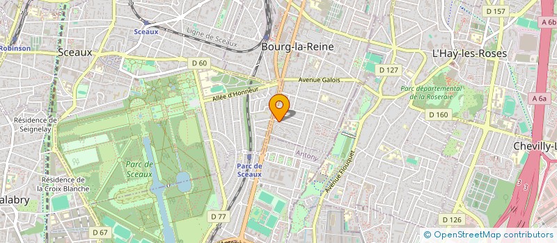 localisation de l'entreprise MADAME CARLA MACCOTTA à BOURG-LA-REINE