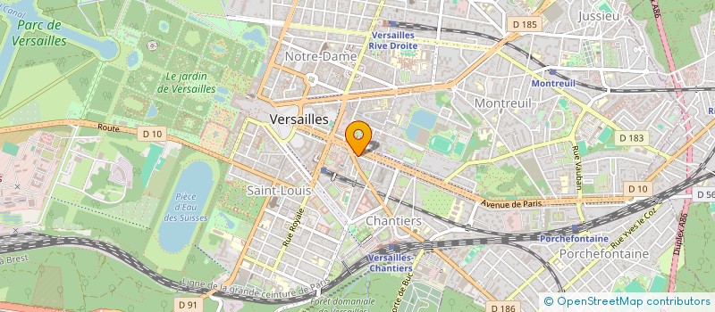 localisation de l'entreprise MADAME CARLA MACHADO COELHO à VERSAILLES