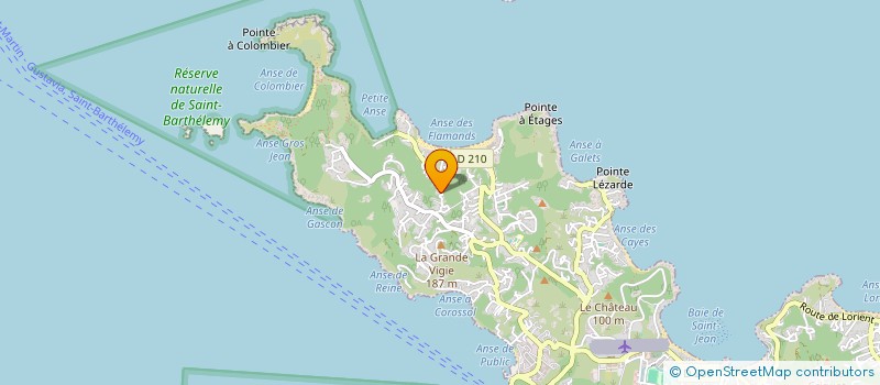 localisation de l'entreprise MADAME CARLA MAILLARD à SAINT BARTHELEMY